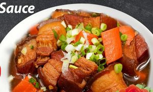 Pork Belly Braised in Red Soy Sauce
