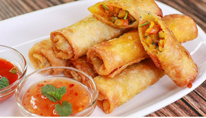 Spring Rolls (Veg/Chicken)